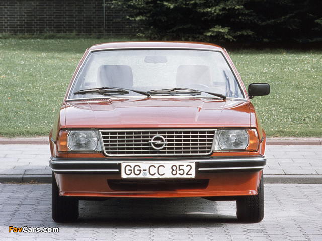 Opel Ascona Berlina (B) 1975–81 pictures (640 x 480)