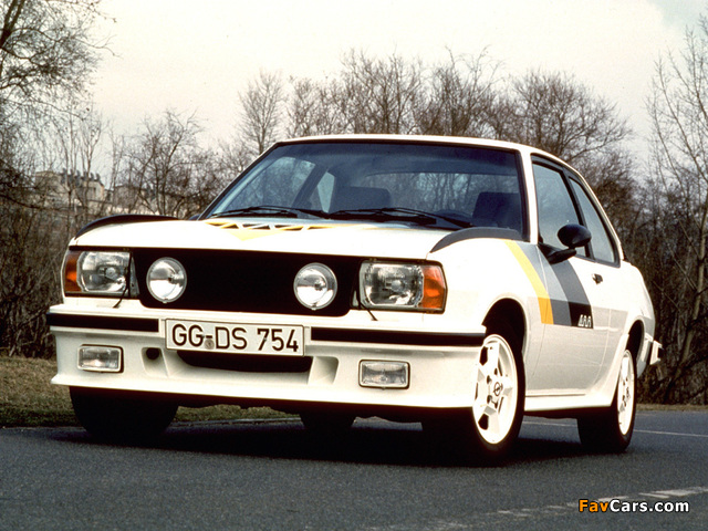 Opel Ascona 400 (B) 1979–81 photos (640 x 480)