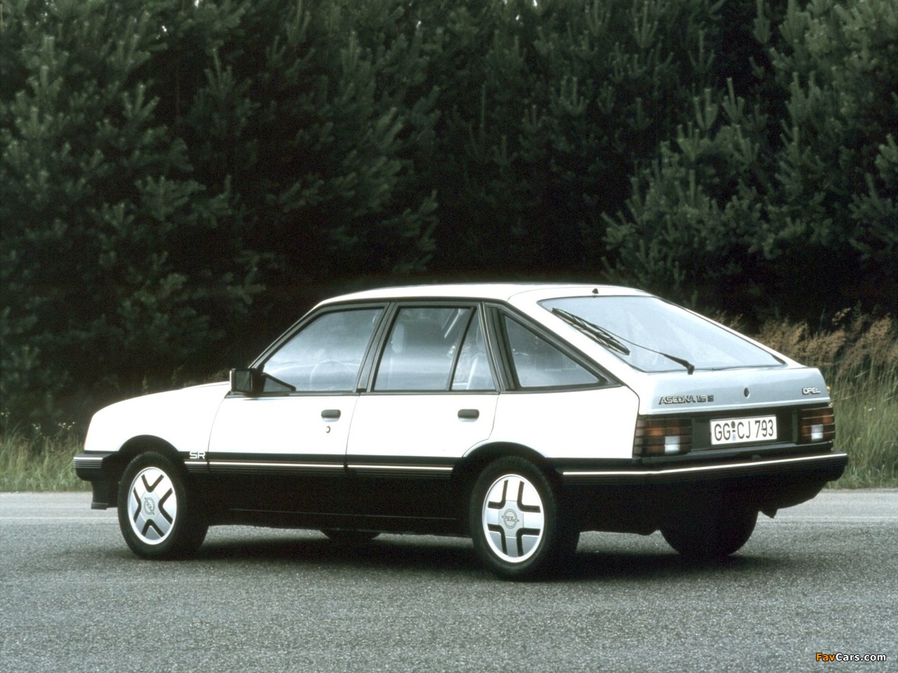 Opel Ascona CC SR (C1) 1981–84 images (1280 x 960)