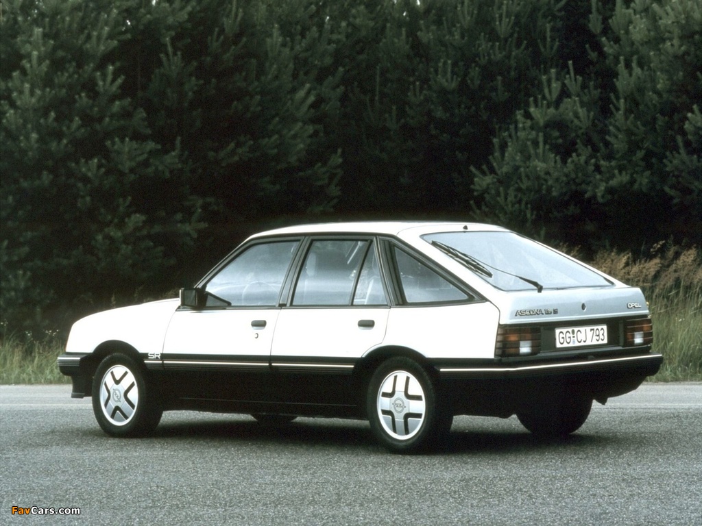 Opel Ascona CC SR (C1) 1981–84 images (1024 x 768)