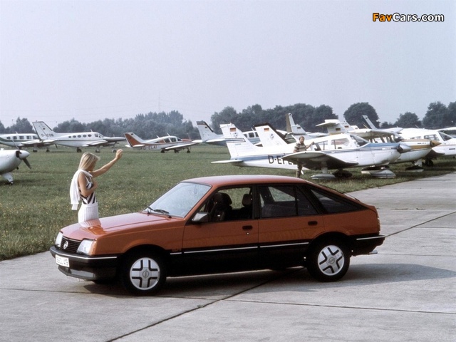 Opel Ascona CC SR (C1) 1981–84 photos (640 x 480)