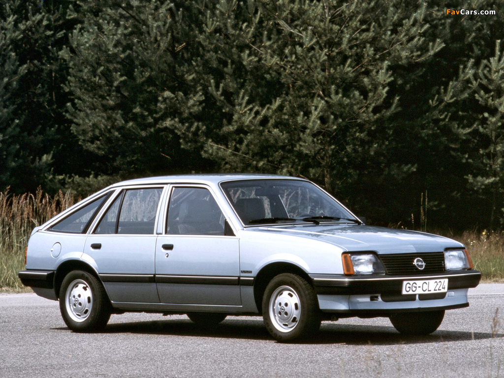 Opel Ascona CC (C1) 1981–84 photos (1024 x 768)