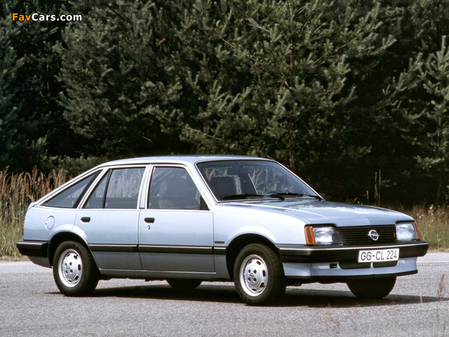 Opel Ascona CC (C1) 1981–84 photos (640 x 480)