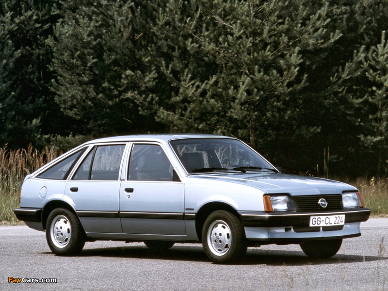 Opel Ascona CC (C1) 1981–84 photos (800 x 600)