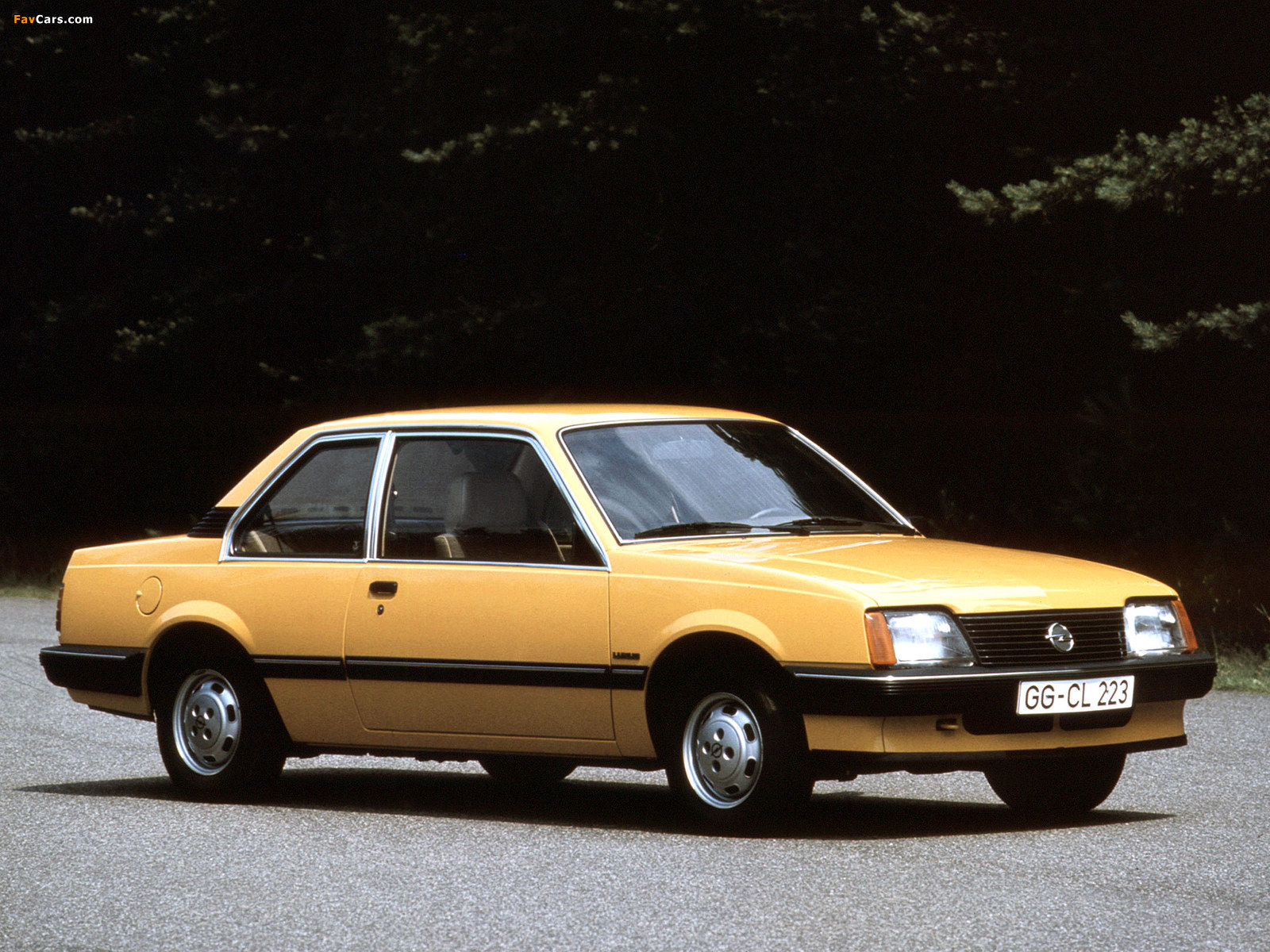 Opel Ascona 2-door (C1) 1981–84 pictures (1600 x 1200)