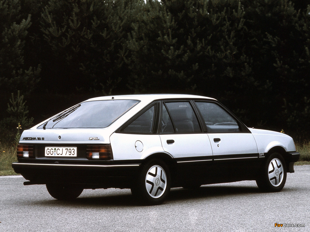 Opel Ascona CC SR (C1) 1981–84 pictures (1024 x 768)