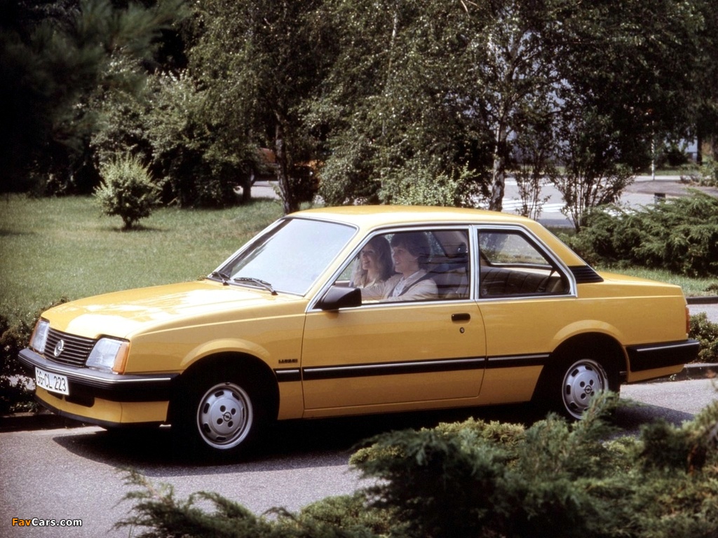 Opel Ascona 2-door (C1) 1981–84 pictures (1024 x 768)