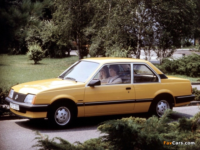Opel Ascona 2-door (C1) 1981–84 pictures (640 x 480)
