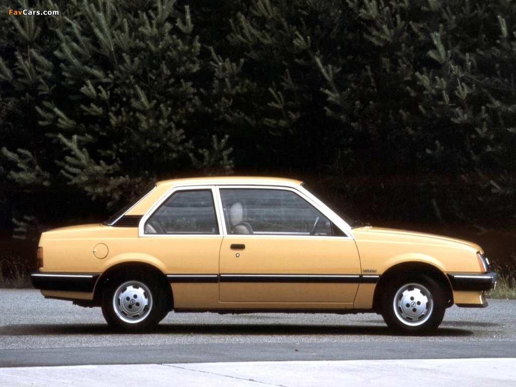 Opel Ascona 2-door (C1) 1981–84 wallpapers (1024 x 768)