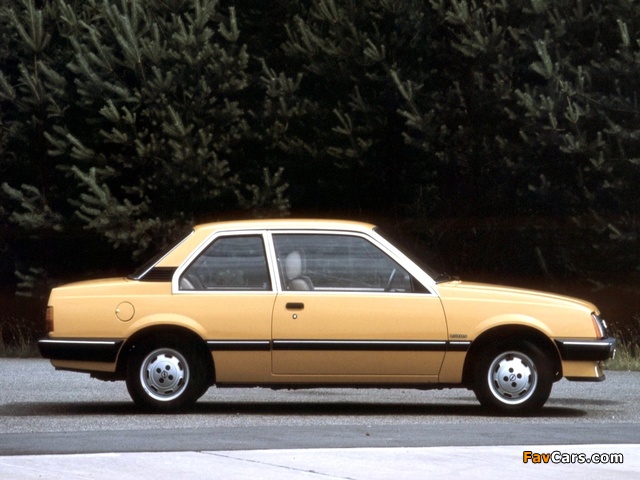 Opel Ascona 2-door (C1) 1981–84 wallpapers (640 x 480)