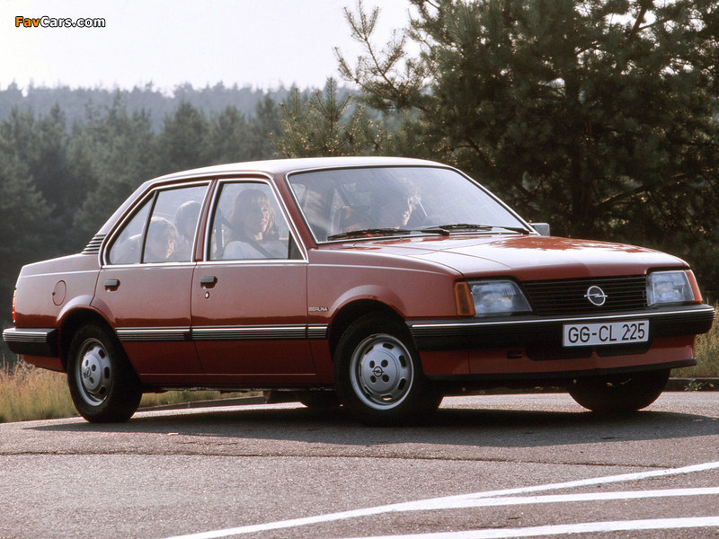 Opel Ascona (C1) 1981–84 wallpapers (800 x 600)