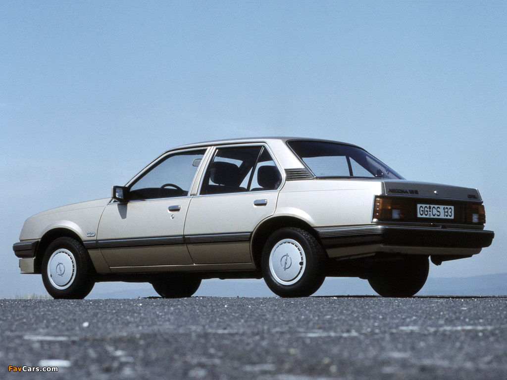 Opel Ascona CD (C1) 1983–84 wallpapers (1024 x 768)