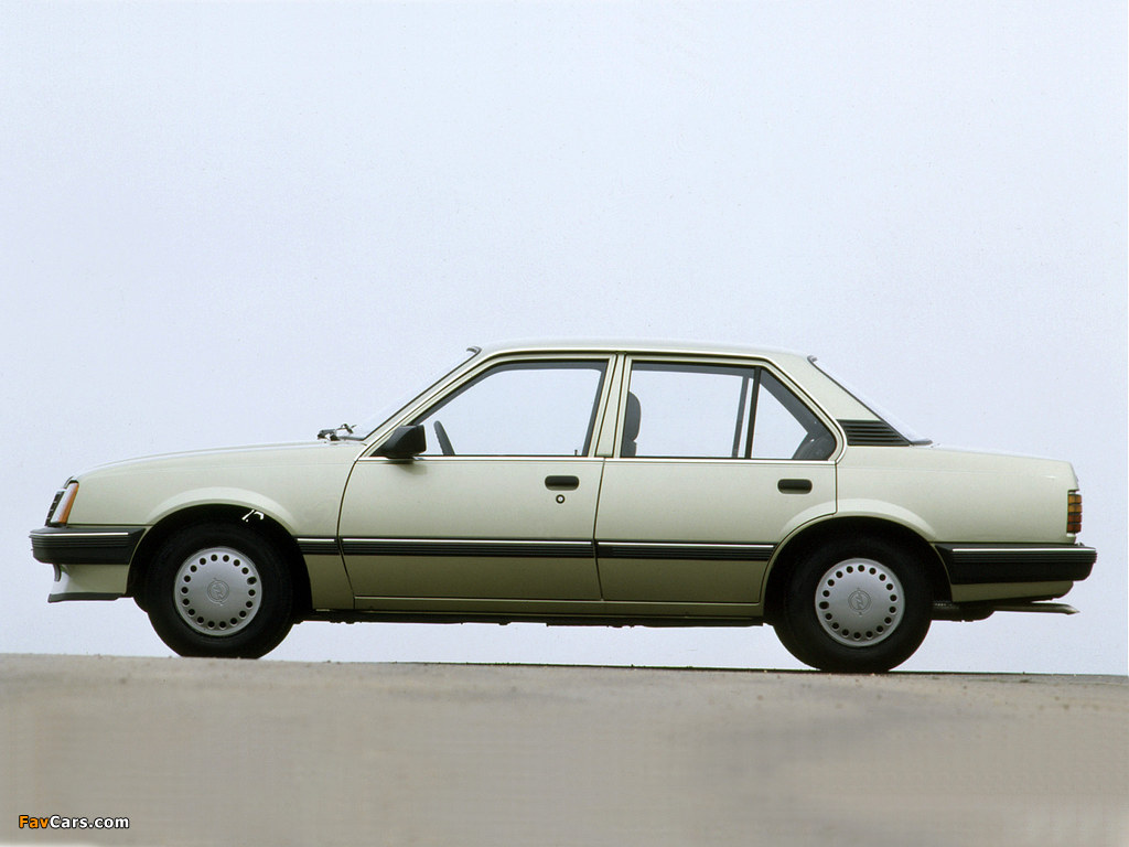 Opel Ascona (C2) 1984–86 images (1024 x 768)