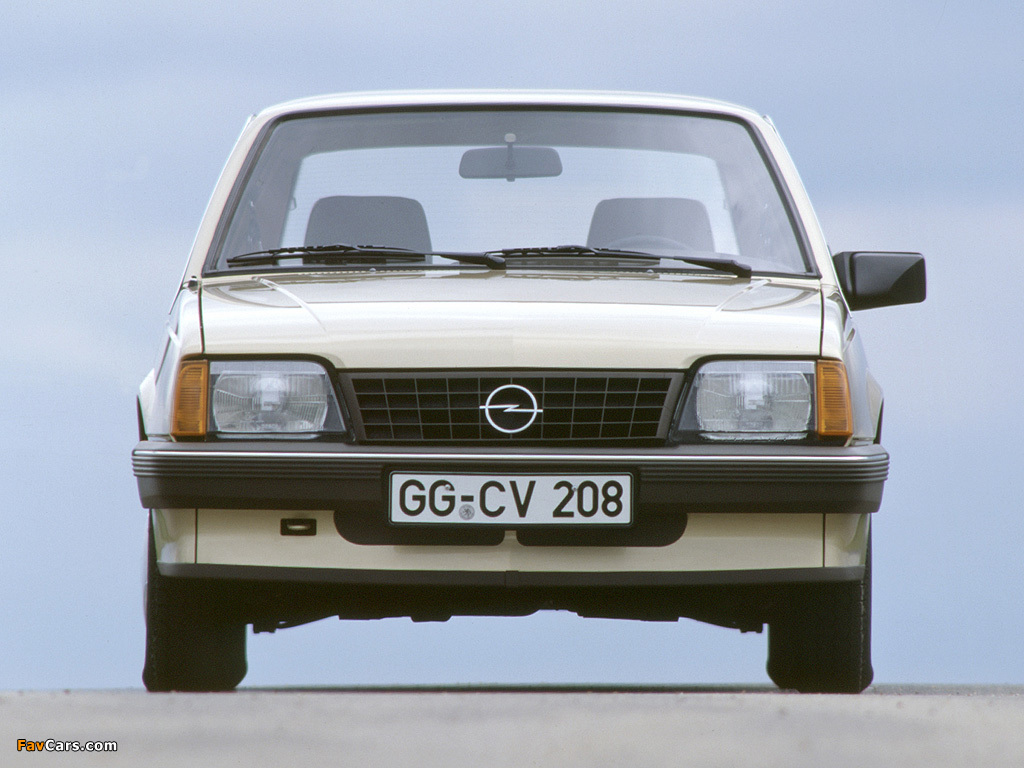 Opel Ascona CC (C2) 1984–86 images (1024 x 768)