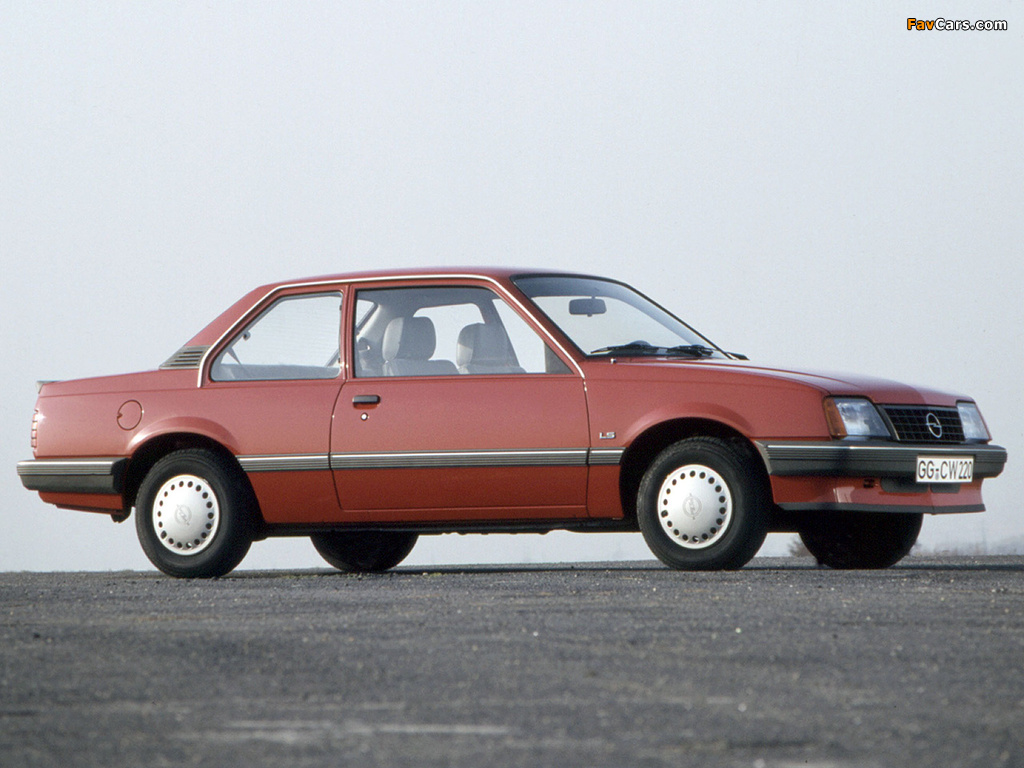 Opel Ascona 2-door (C2) 1984–86 images (1024 x 768)