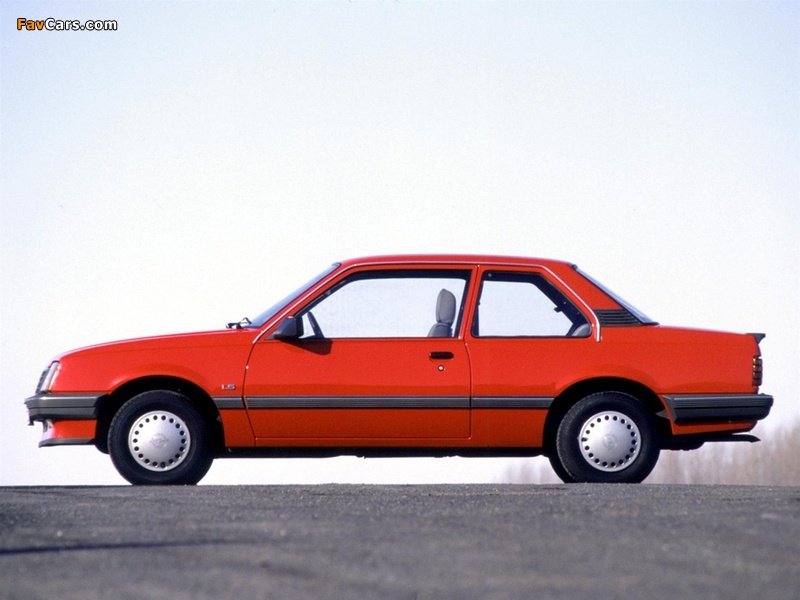 Opel Ascona 2-door (C2) 1984–86 images (800 x 600)