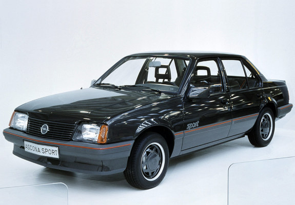 Opel Ascona Sport (C1) 1984 images