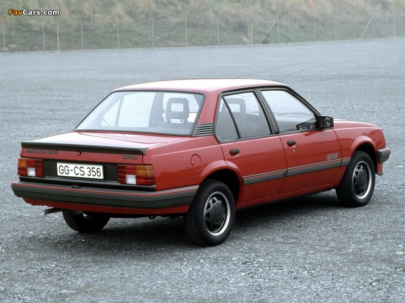 Opel Ascona Sport (C1) 1984 images (800 x 600)