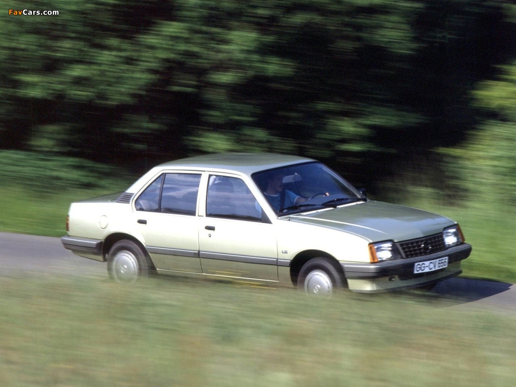 Opel Ascona (C2) 1984–86 images (1024 x 768)