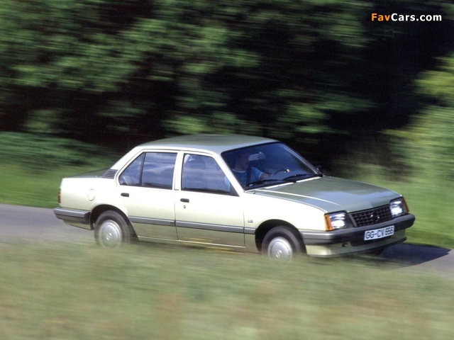 Opel Ascona (C2) 1984–86 images (640 x 480)