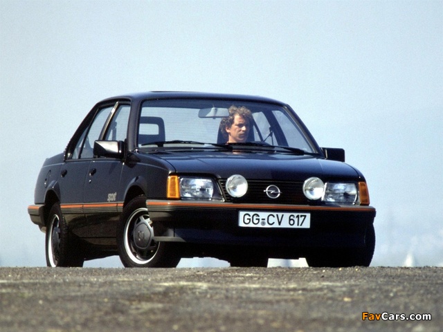 Opel Ascona Sport (C1) 1984 photos (640 x 480)