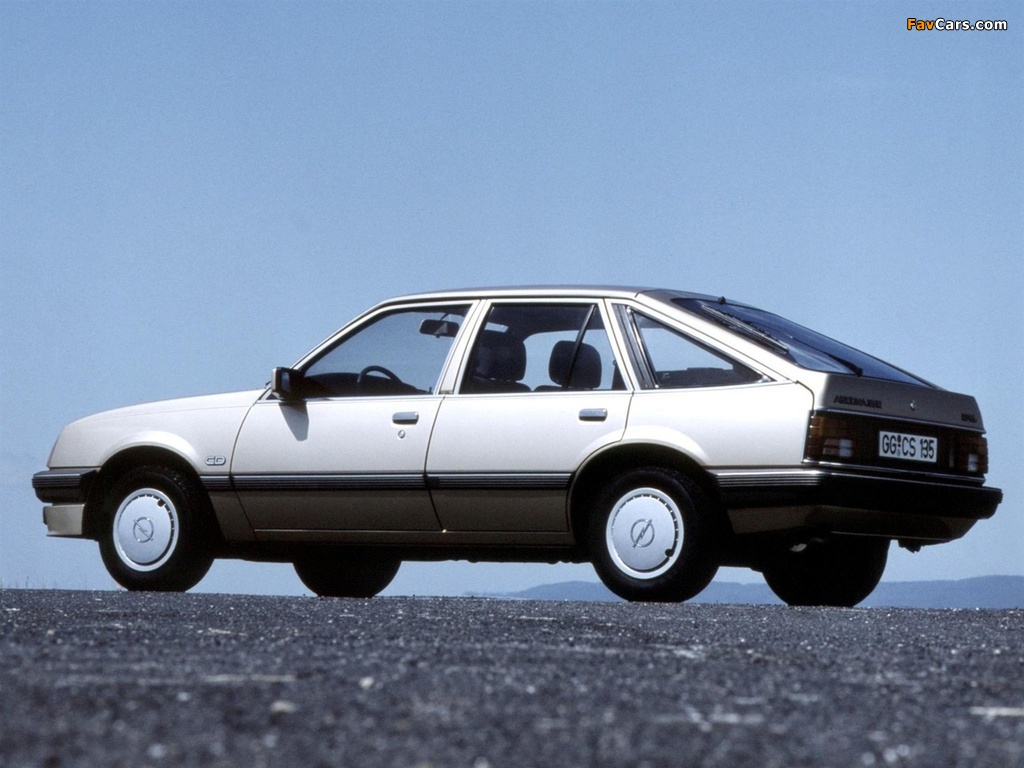 Opel Ascona CC CD (C2) 1984–86 pictures (1024 x 768)