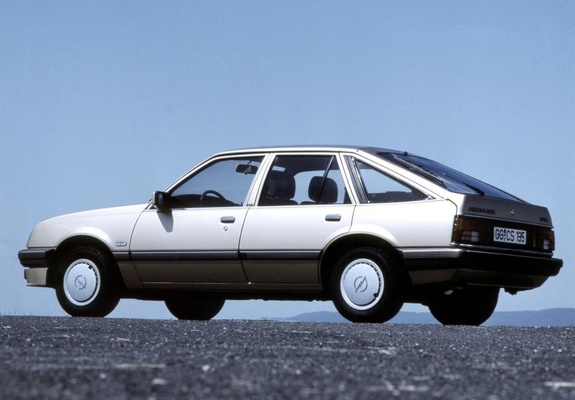 Opel Ascona CC CD (C2) 1984–86 pictures