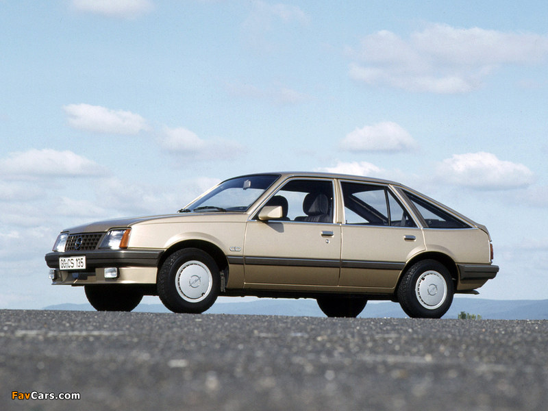 Opel Ascona CC CD (C2) 1984–86 pictures (800 x 600)