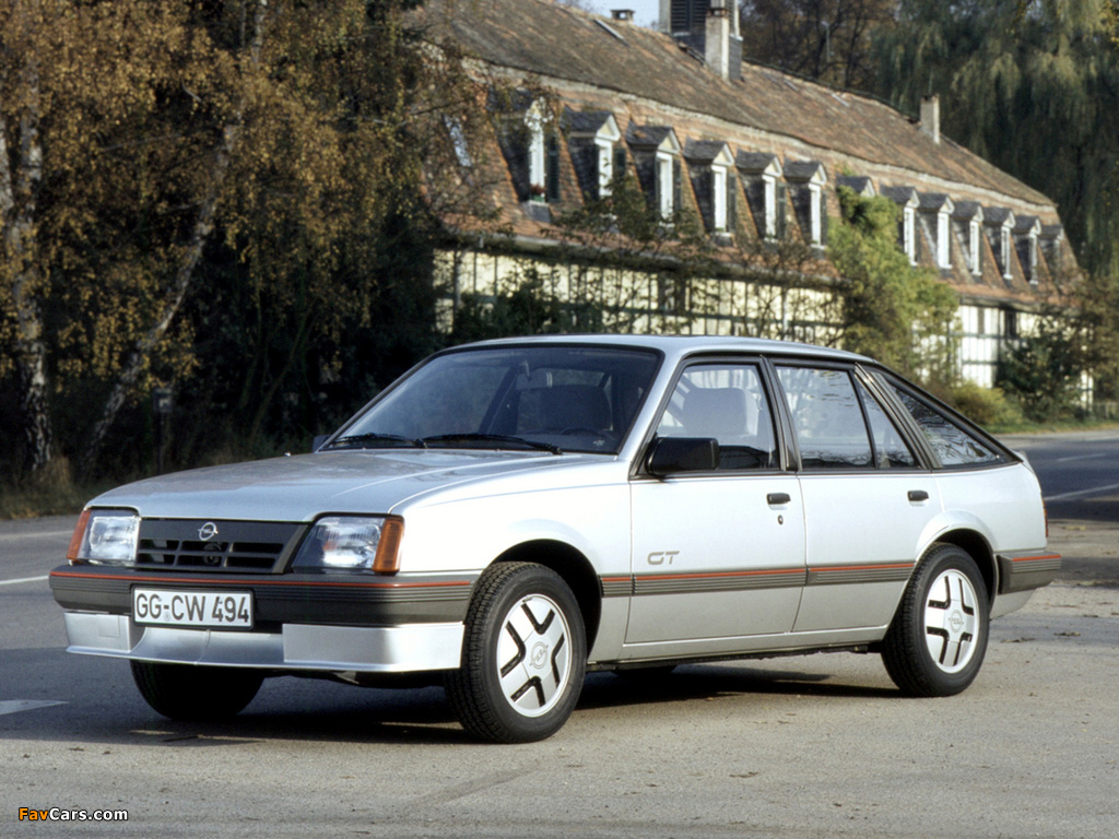 Opel Ascona CC GT (C2) 1984–86 wallpapers (1024 x 768)
