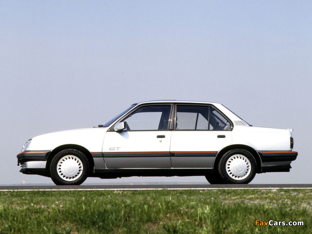 Opel Ascona GT (C3) 1986–87 images (640 x 480)