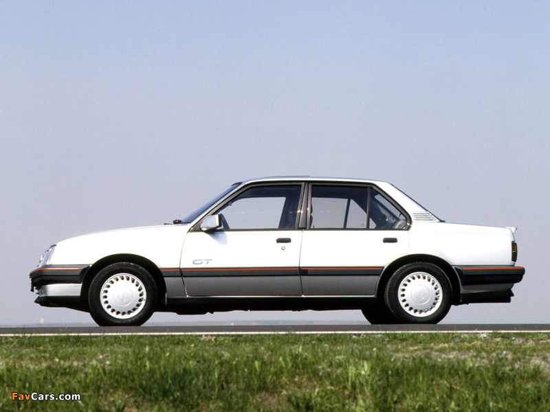 Opel Ascona GT (C3) 1986–87 images (800 x 600)