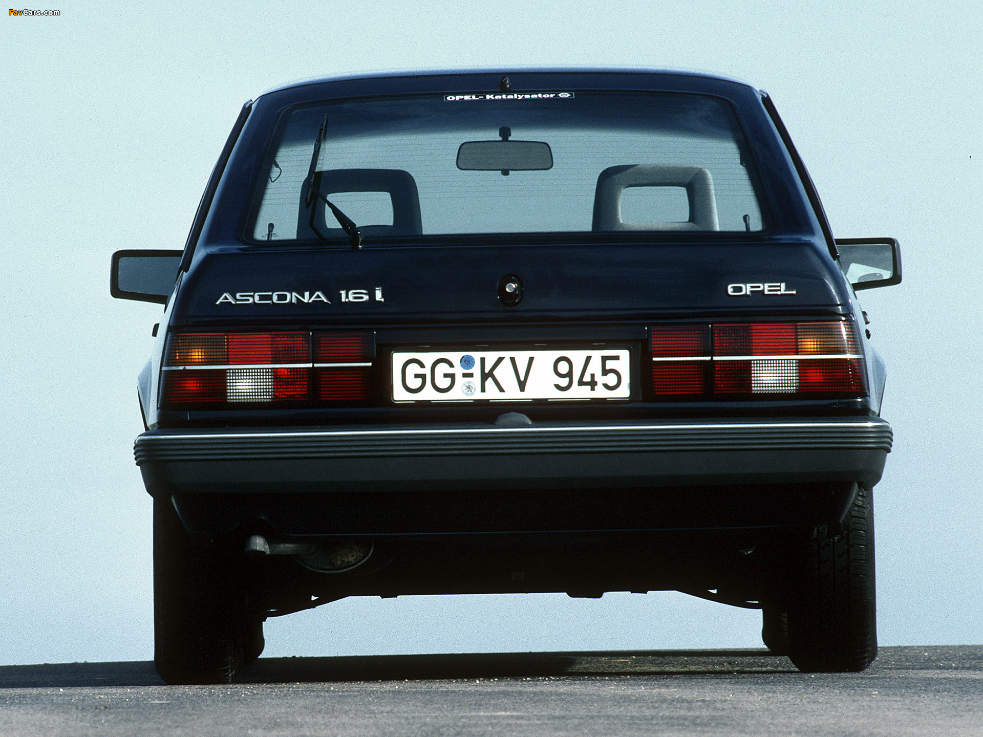 Opel Ascona CC (C3) 1986–88 images (1920 x 1440)