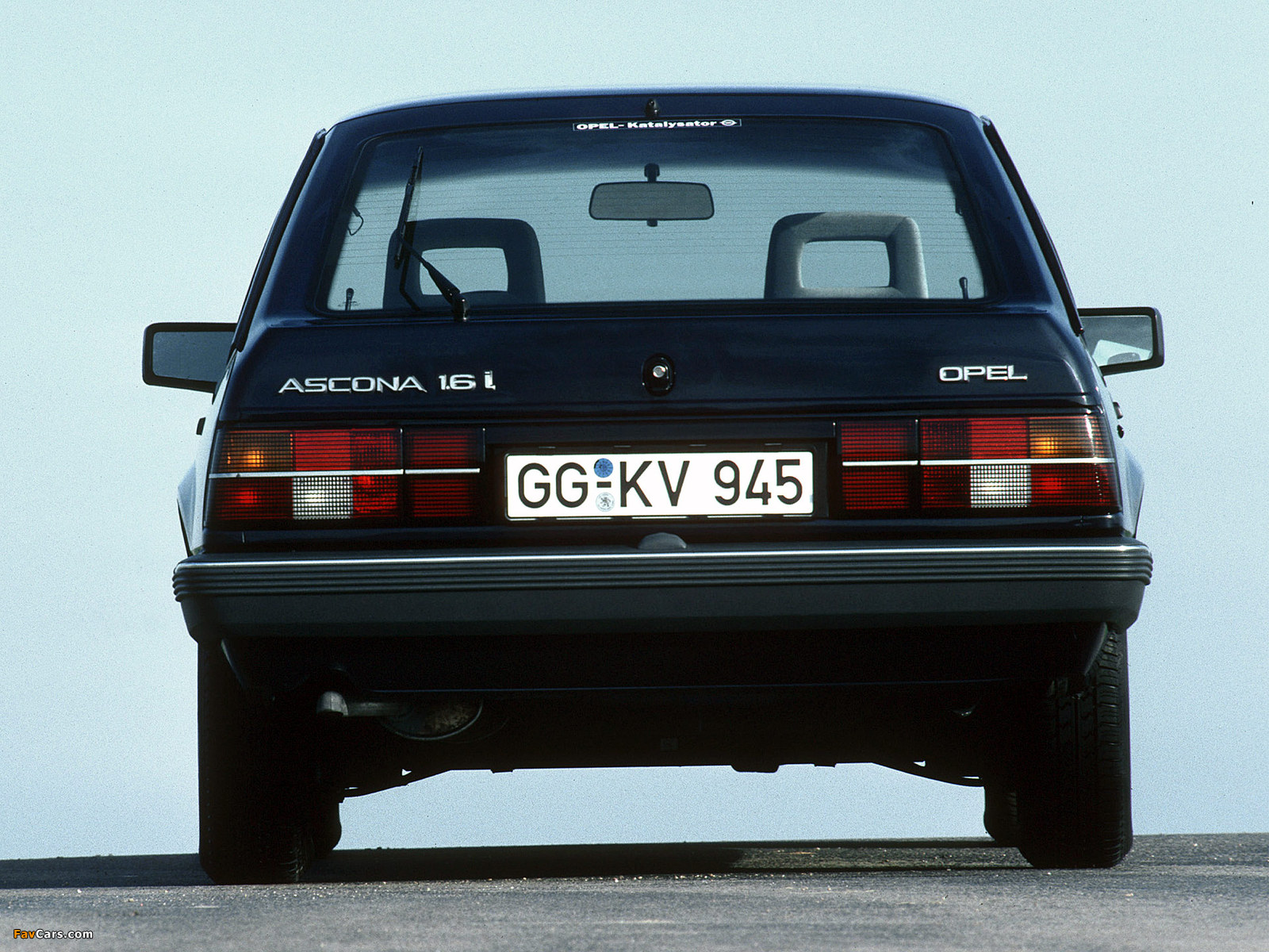 Opel Ascona CC (C3) 1986–88 images (1600 x 1200)