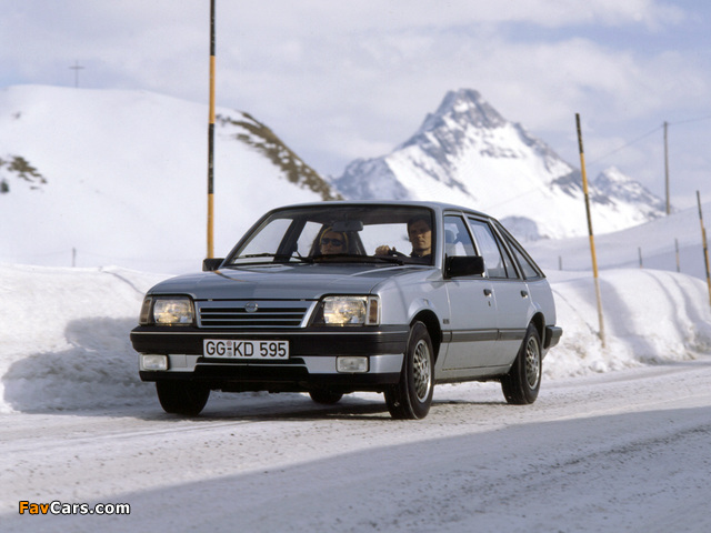 Opel Ascona CC (C3) 1986–88 images (640 x 480)