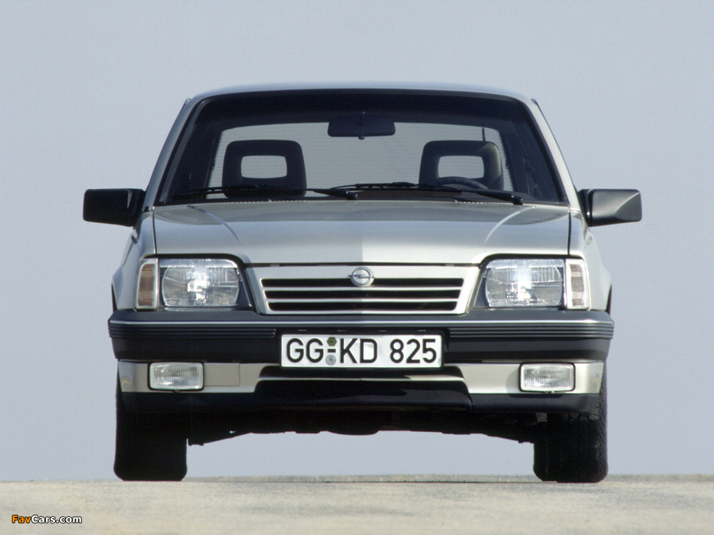 Opel Ascona CC (C3) 1986–88 photos (1024 x 768)