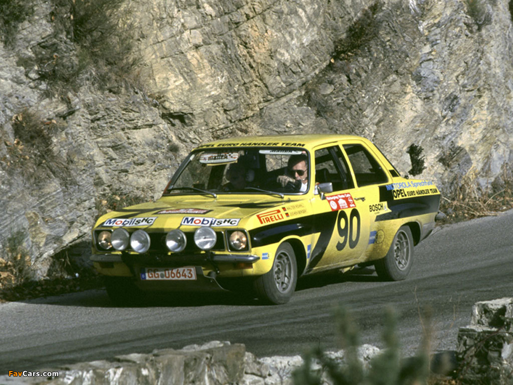 Opel Ascona 1.9 SR Rally Version (A) photos (1024 x 768)
