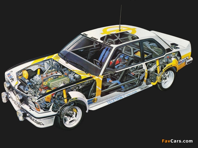 Opel Ascona B400 Rally Version (B) photos (640 x 480)