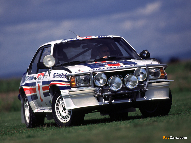 Opel Ascona B400 Rally Version (B) pictures (800 x 600)