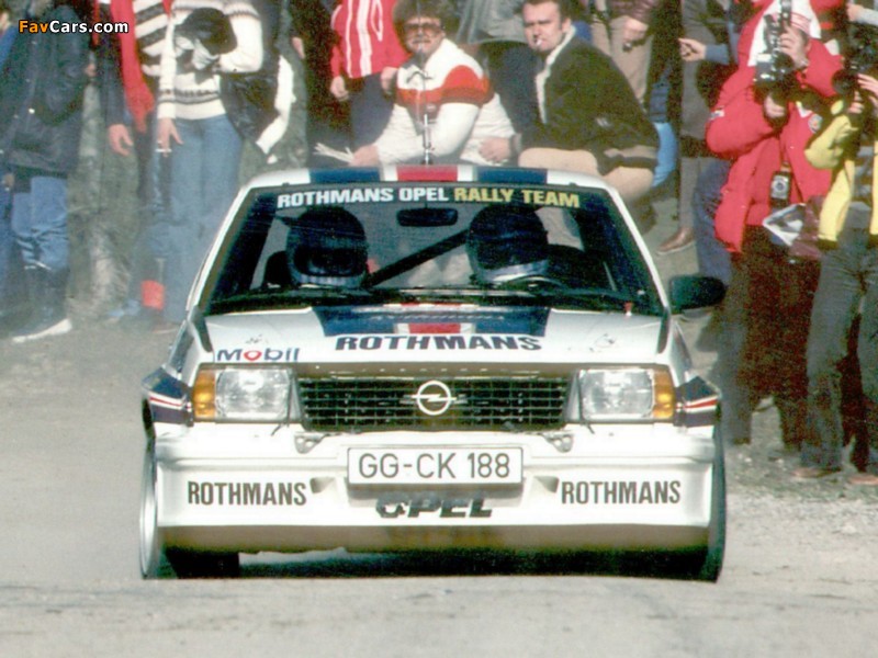 Photos of Opel Ascona B400 Rally Version (B) (800 x 600)