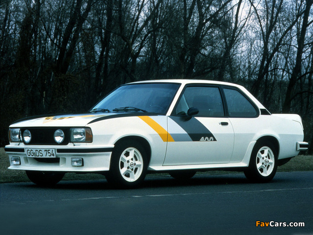 Photos of Opel Ascona 400 (B) 1979–81 (640 x 480)