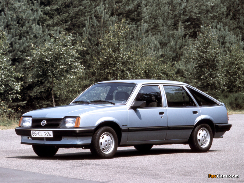 Photos of Opel Ascona CC (C1) 1981–84 (800 x 600)