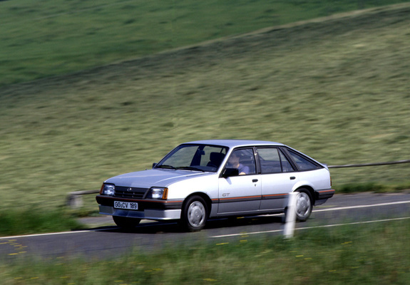 Photos of Opel Ascona CC GT (C2) 1984–86