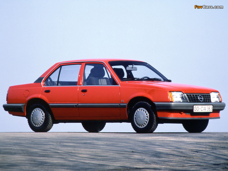 Photos of Opel Ascona (C2) 1984–86 (800 x 600)