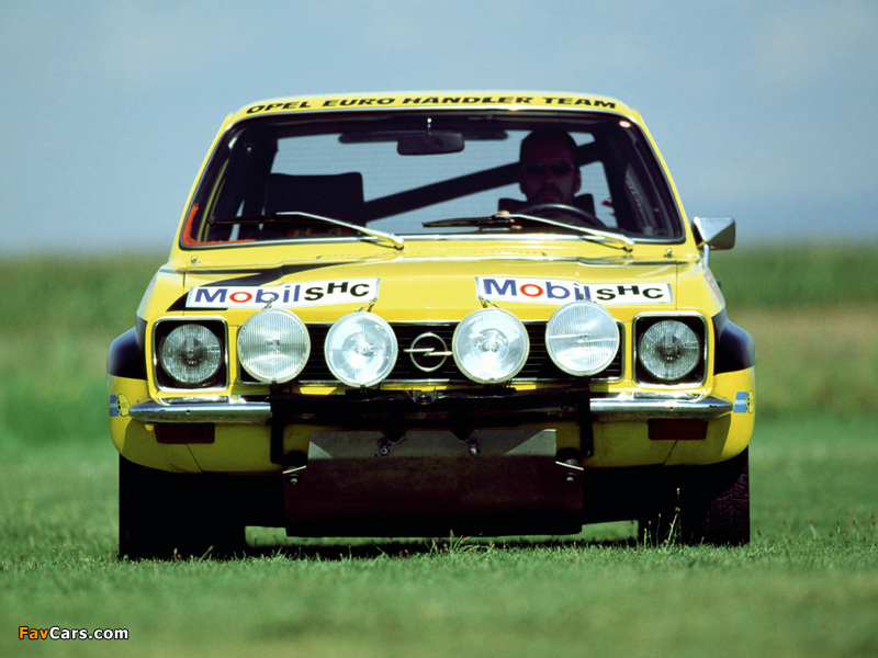 Photos of Opel Ascona 1.9 SR Rally Version (A) (800 x 600)