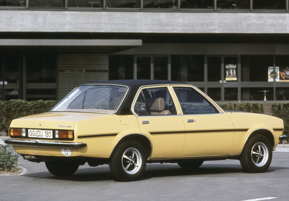 Pictures of Opel Ascona SR (B) 1975–81