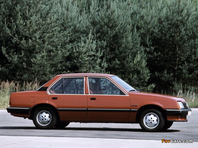 Pictures of Opel Ascona (C1) 1981–84 (640 x 480)