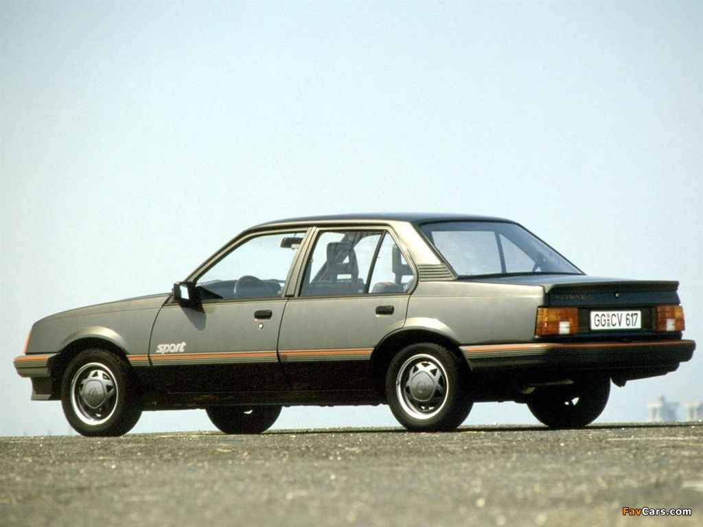 Pictures of Opel Ascona Sport (C1) 1984 (1024 x 768)