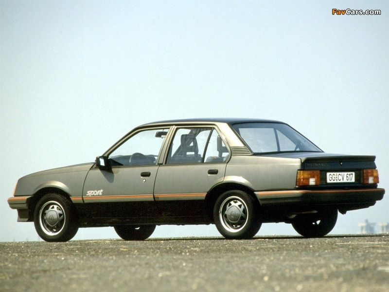 Pictures of Opel Ascona Sport (C1) 1984 (800 x 600)