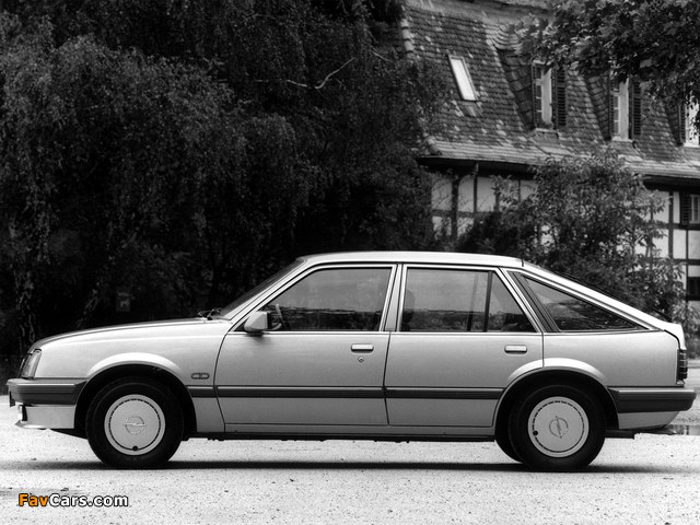 Pictures of Opel Ascona CC CD (C2) 1984–86 (640 x 480)