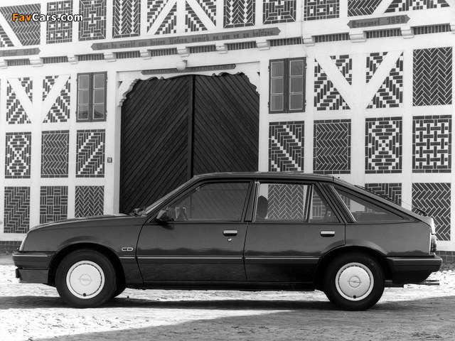 Pictures of Opel Ascona CC CD (C2) 1984–86 (640 x 480)